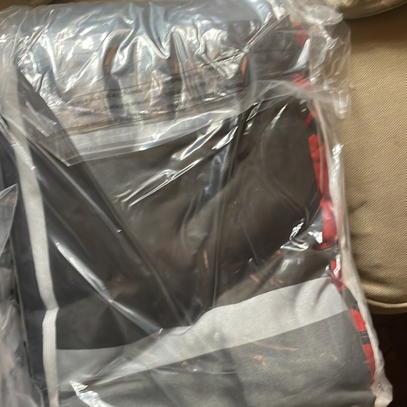 Brand new full size sheet sets, 4 pillows, curtains, and one comforter. All new - Picture 4 of 9